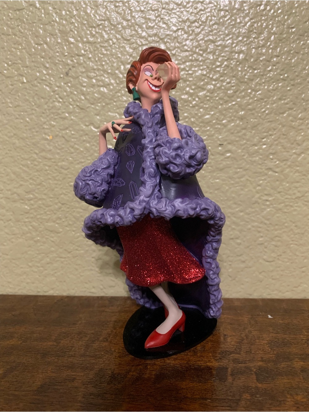 NWOB Enesco Disney Showcase The Rescuers Madame Medusa Figurine Statue